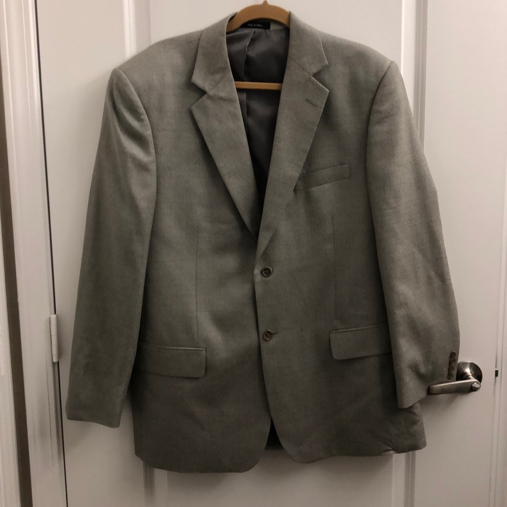 Heather gray sports coat 42R